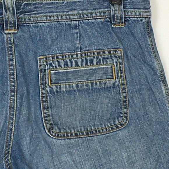 Vintage Old Navy Denim Jean Mid Rise Shorts - Picture 5 of 8